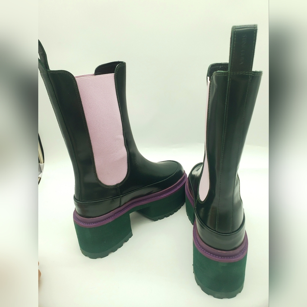 STINE GOYA Viola Eloise Platform Chelsea Boots MSRP $580 - Picture 13 of 16